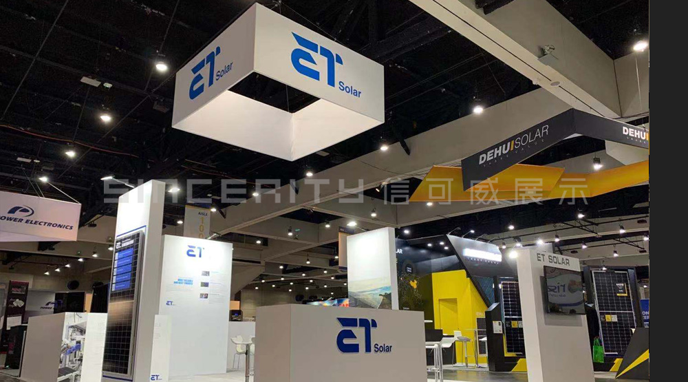 展臺設計搭建常見的7種工藝