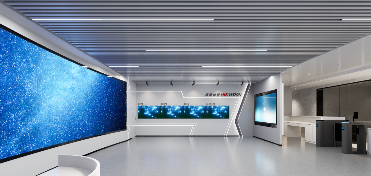 科技公司展廳設(shè)計案例分享