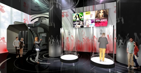 宇宙藝術(shù)主題展廳概念設計方案