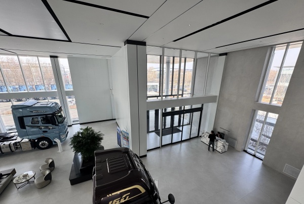 一汽解放重卡展廳設計案例分享