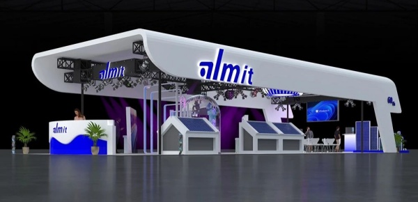 科技環保光伏產業展臺設計方案