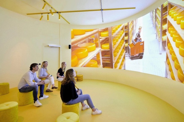 奶酪體驗中心展廳設計