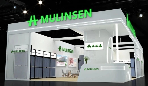 紡織面料展會設計布置案例