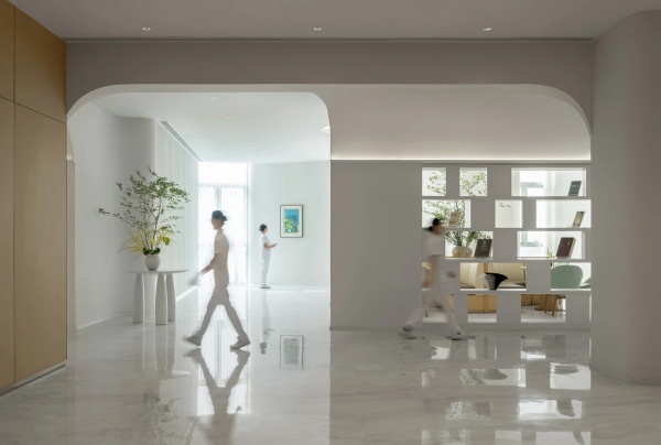 醫院國際醫療辦公室展廳設計