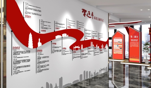 黨建企業(yè)文化展廳設(shè)計
