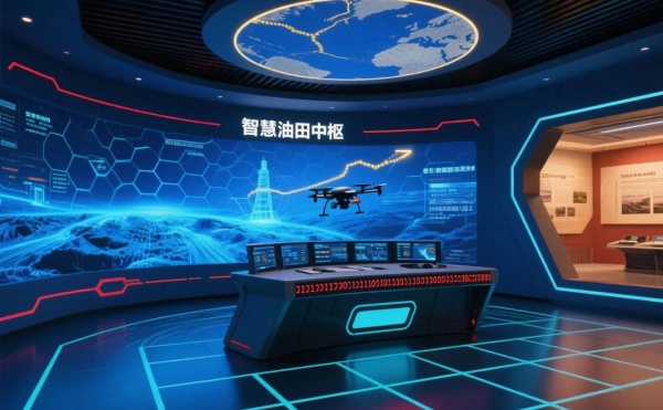 石油會“開口說話”？這座油田文化展廳讓巖芯數(shù)據(jù)活了！