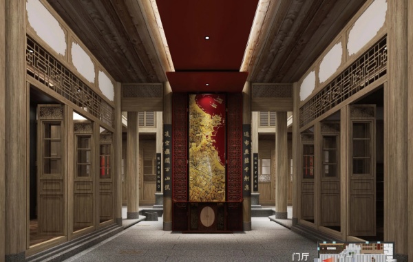 上下杭歷史文化街區游客服務中心展陳設計方案