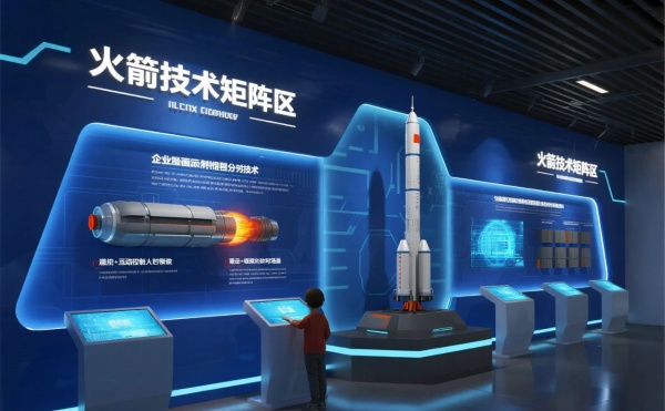 航天工業(yè)展廳設(shè)計