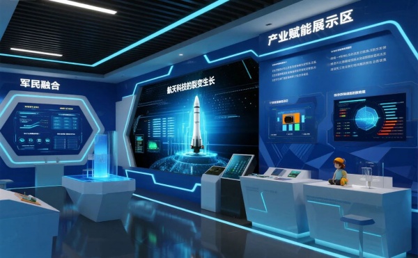 航天工業(yè)展廳設(shè)計