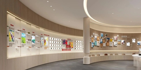 現(xiàn)代智能展廳辦公室案例