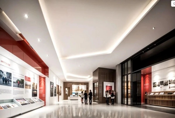 現代黨建展廳開啟黨建新視界