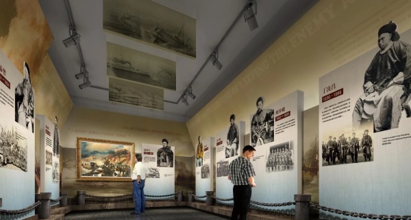 膠東百年名人展陳列設(shè)計