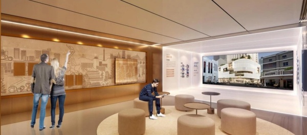 廣州北京路潮樓企業展廳設計