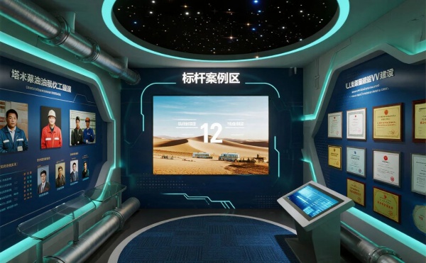 中石油光伏展廳設計