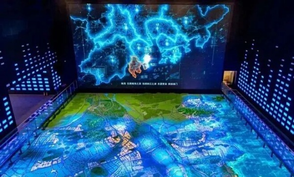 數(shù)字城市規(guī)劃多媒體體驗館設(shè)計