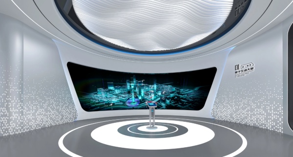 展廳序廳的“互動開關(guān)”，開啟沉浸式體驗(yàn)序章