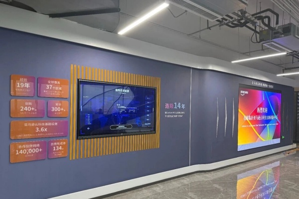 跨國企業臨沂分部展廳設計—科技賦能走向未來