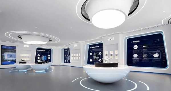 科技感企業(yè)展廳設(shè)計(jì)