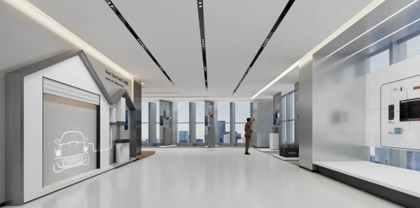 電池科技企業展廳設計