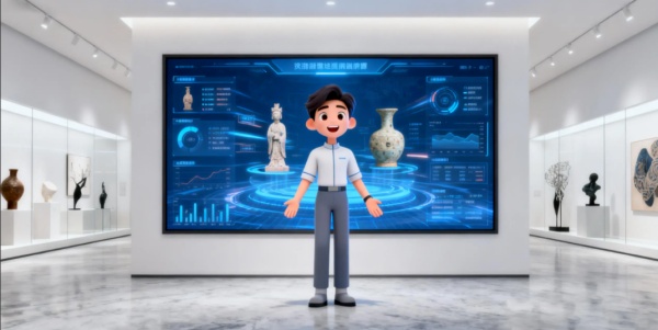 數(shù)字人+數(shù)字展廳：我們?nèi)绾螢槟钠放拼蛟?4小時“超級銷售員”