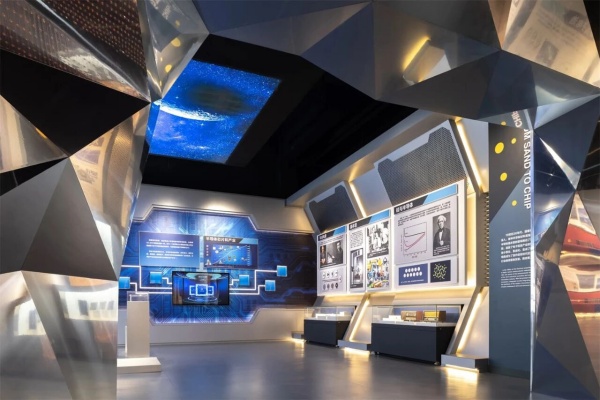 中科實(shí)驗(yàn)科技化展廳設(shè)計(jì)