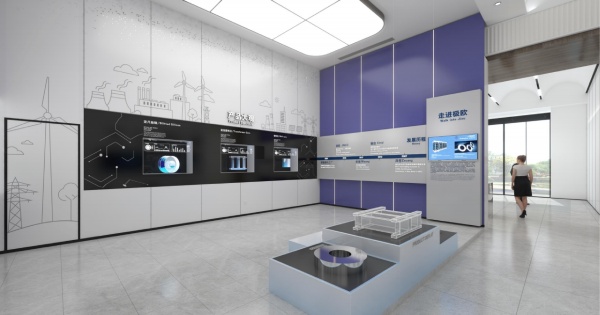 上海電力科技有限公司企業(yè)展廳設(shè)計(jì)
