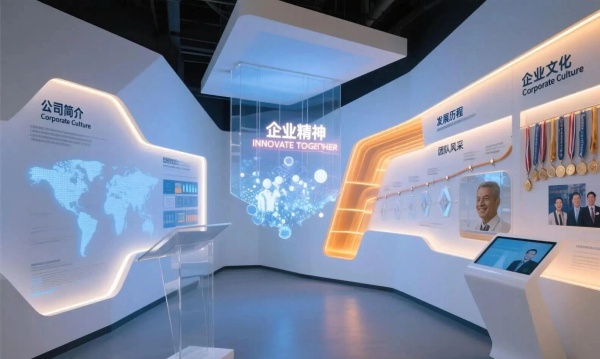 光影之間，讓企業展廳故事可感可知