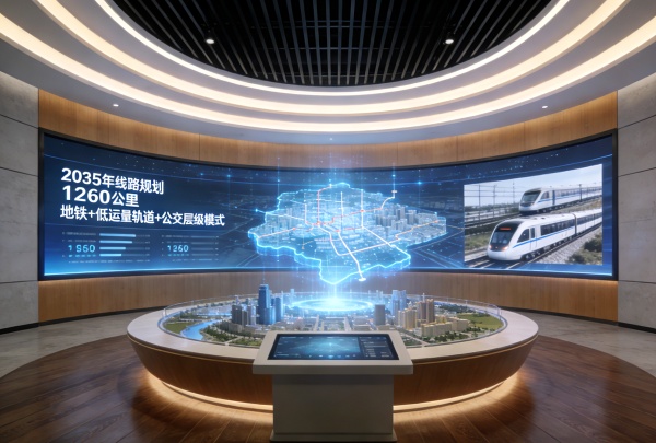 以軌為脈，向新而行鄭州地鐵全新數(shù)字展廳全景呈現(xiàn)