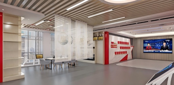 稅局黨建展廳：我們用 “紅 + 智”，讓 “黨建 + 稅務(wù)” 在空間里生長