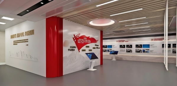 稅局黨建展廳：我們用 “紅 + 智”，讓 “黨建 + 稅務(wù)” 在空間里生長