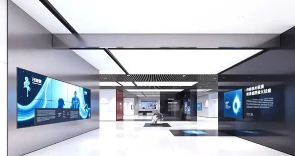 極簡科技風展廳：用空間語言對話未來